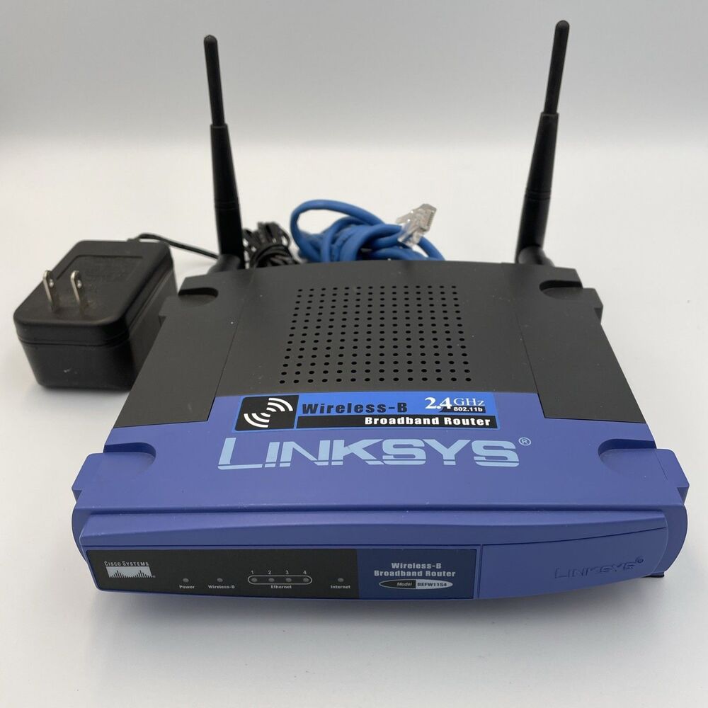 Linksys Wireless B Broadband Router 4-Port 10/100 BEFW11S4